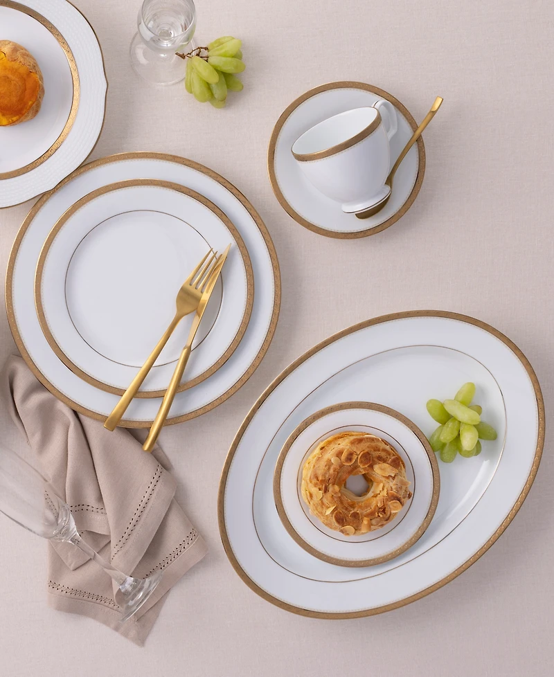 Noritake Charlotta Platinum Piece Dinnerware Set