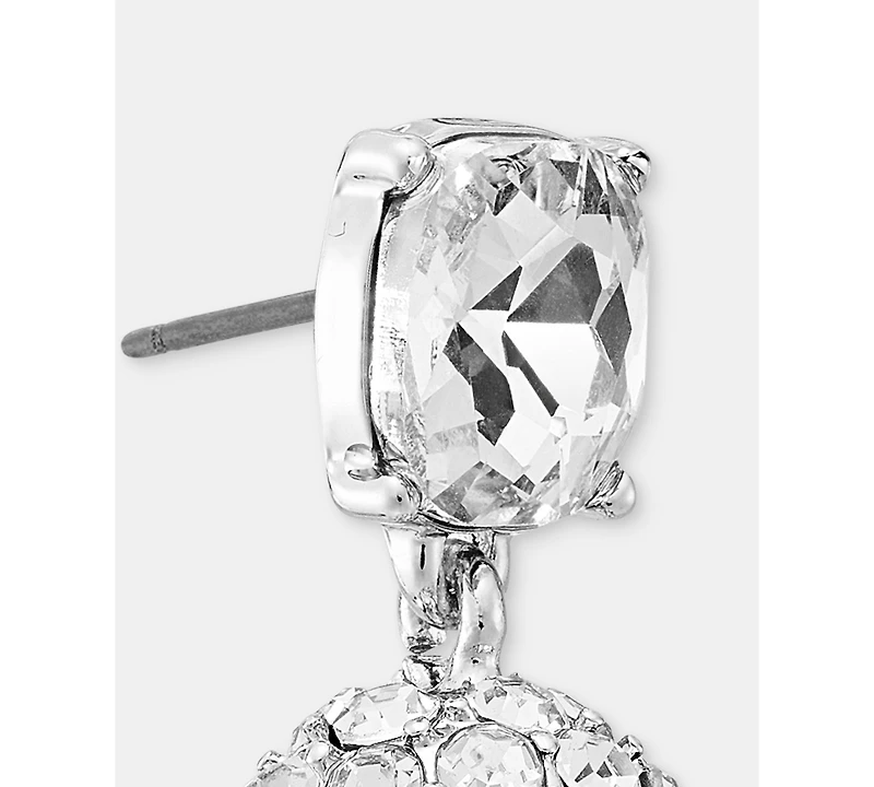 I.n.c. International Concepts Crystal & Pave Fireball Drop Earrings, Macy's Exclusive