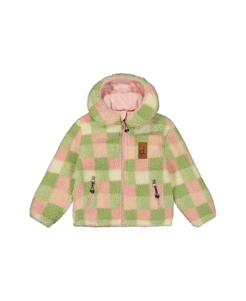 Deux par Deux Baby Girls (12M - 24M) Reversible Mid-Season Jacket