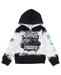 Monster Jam Toddler Boys (2T - 4T) Fleece Zip-Up Hoodie