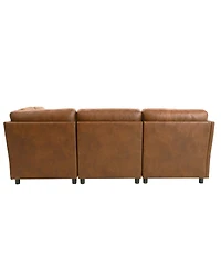 Streamdale Furniture Modern Modular Corner Sofa Foil fabric Freely Configurable