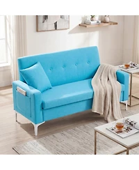 Streamdale Furniture 57" Double Sofa with Storage - Stylish Couch for Living Room