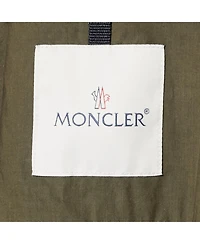 Pre-Owned Moncler Men's Cotton and Synthetic Concealed Hood Jacket