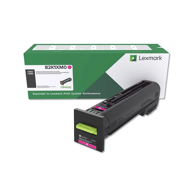 Lexmark 82K1XM0 82K1XC0 Unison 22,000 Page-Yield Return Program Extra High-Yield Toner