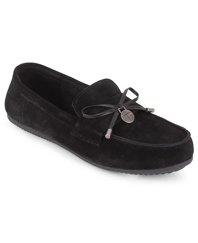 Tahari Women's Bergdorf Suede Slip-On Loafers