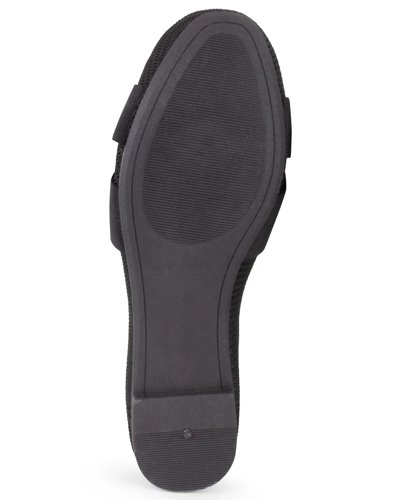 Tahari Women's Lorient Knit Slip-On Flats