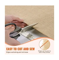 Sugift Burlap Fabric Roll 14 in x 30 ft Jute Tree Wrap Garden