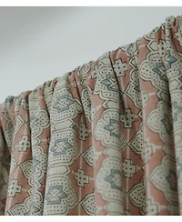 Fabdivine Jhroka Boho Style Handcrafted Linen Curtains