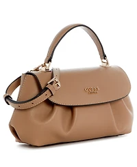 Guess Amorette Top Handle Medium Flap Satchel Handbag