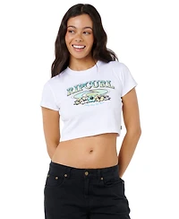 Rip Curl Women's Catalina Island Crewneck Baby T-Shirt