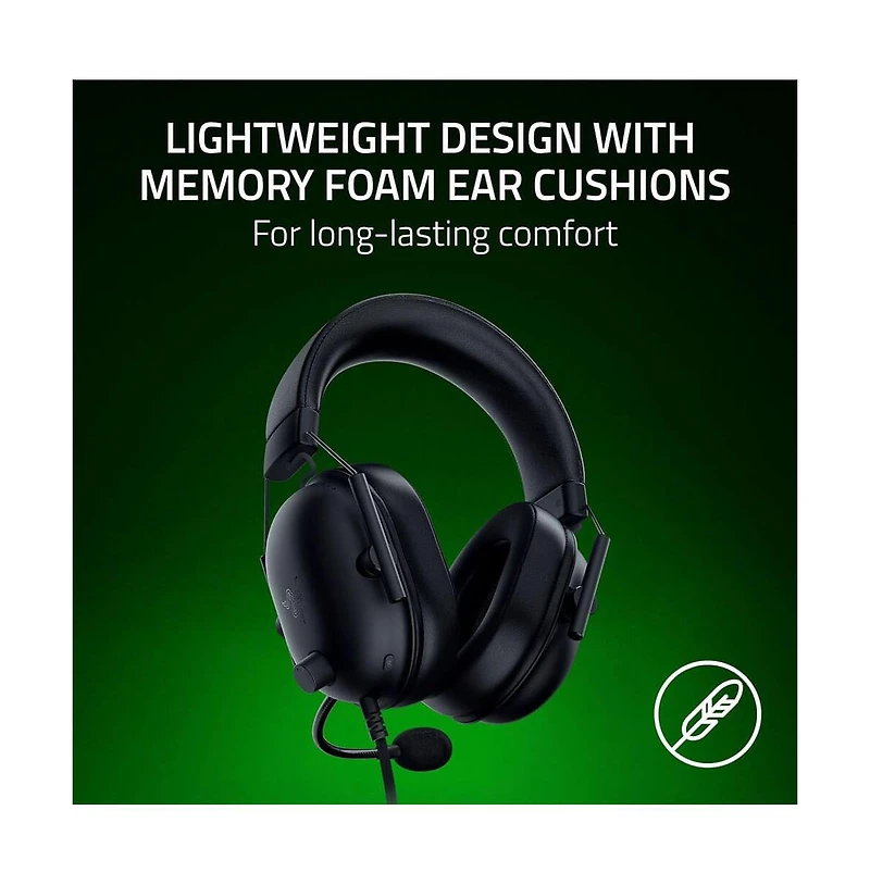 Razer BlackShark V2 X Gaming Headset for Xbox and Pc