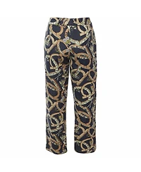Pre-Owned Salvatore Ferragamo Women's Floral Gancini Print Denim Straight Jeans