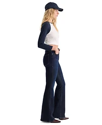 Good American Women's Mid-Rise Slim Flare Jeans