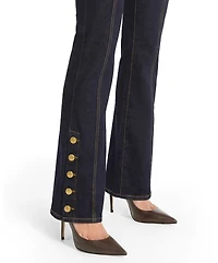 The Noli Shop Women's Classic Veronica Button Jean