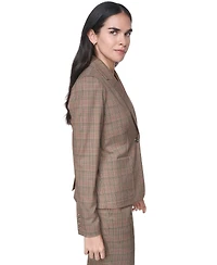 Tommy Hilfiger Women's Notch-Collar One-Button Jacket