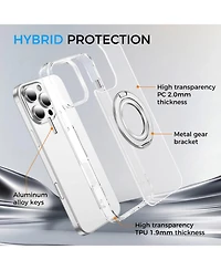Alpha Digital iPhone Series Case: Magnetic Ring Stand, Shockproof
