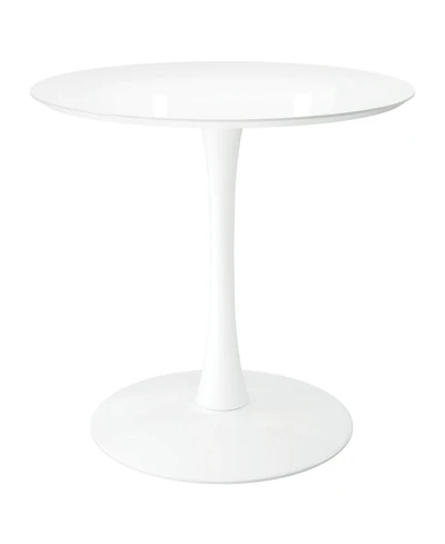 HomeRoots 32" Metal Dining Table