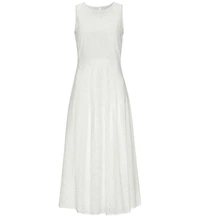 Lascana Women's Sleeveless Eyelet Maxi Dress