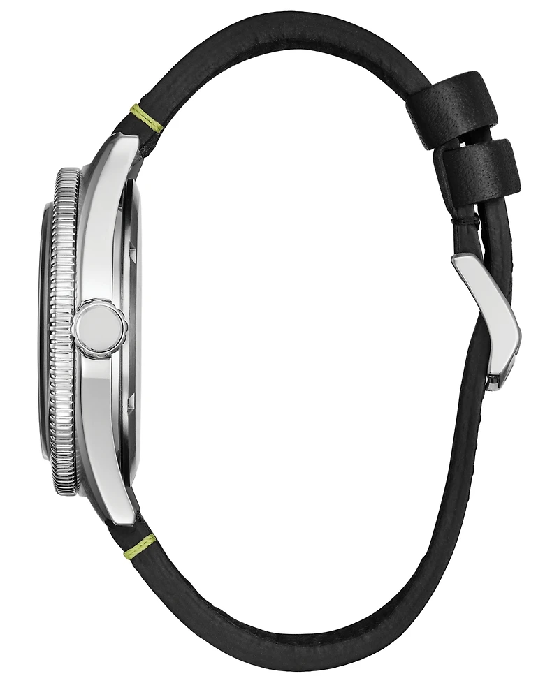 Citizen Men's Star Wars Luke Skywalker, Jedi Master Black Leather Strap Watch 43mm
