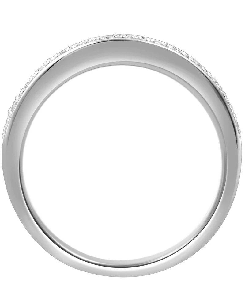 Diamond Band Ring (1/10 ct. t.w.) Sterling Silver
