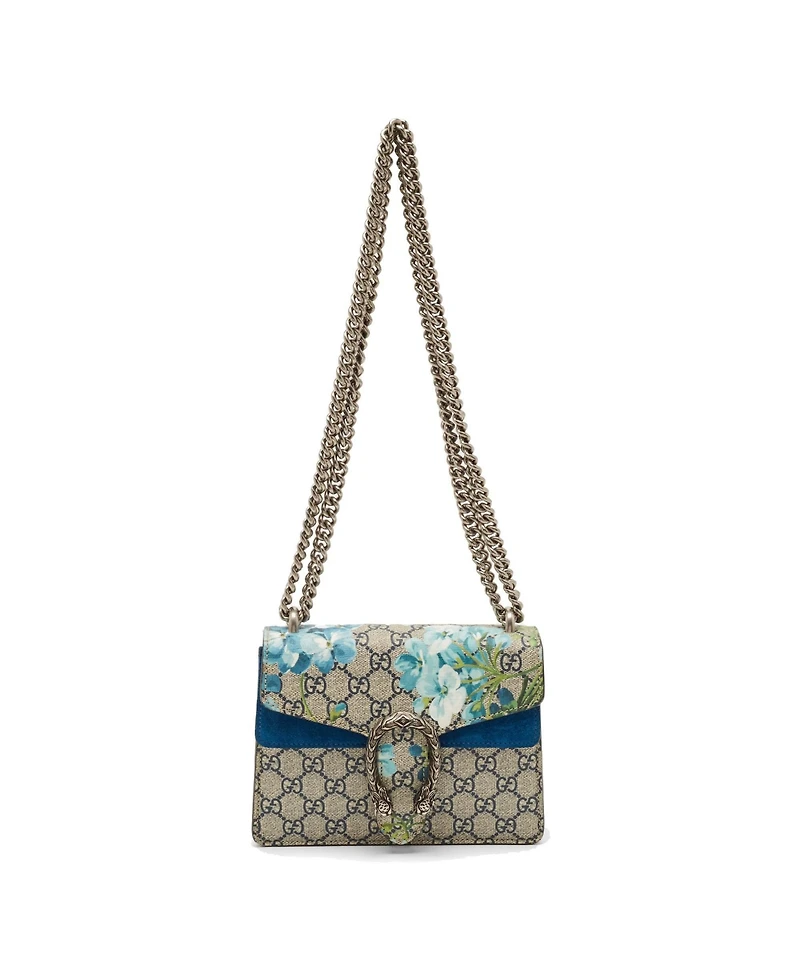 Pre-Owned Gucci Women's Dionysus Mini Gg Blooms Shoulder Bag