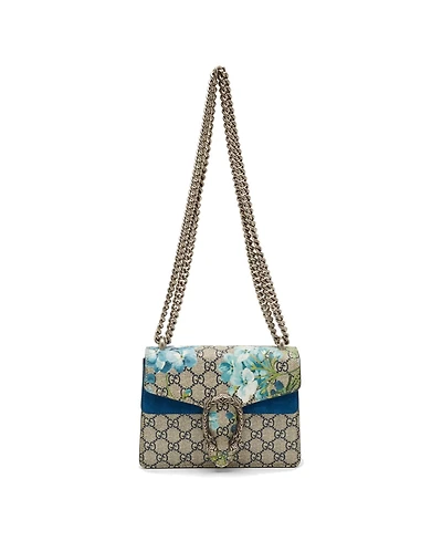 Pre-Owned Gucci Women's Dionysus Mini Gg Blooms Shoulder Bag