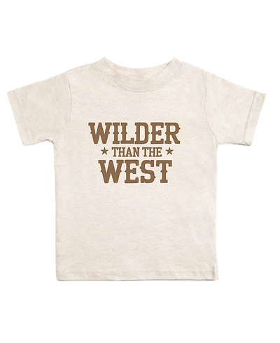 Sweet Wink Little Boys 5Y - 8Y Wilder Than The West Western Short Sleeve T-Shirt