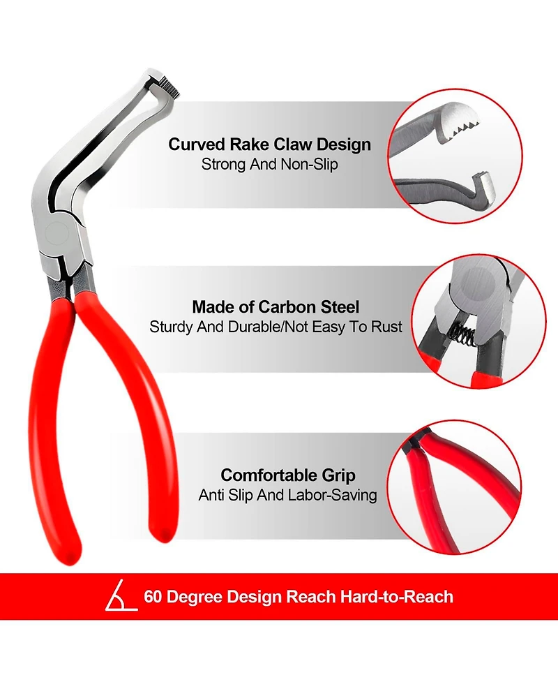 Xdovet Electrical Disconnect Pliers Terminal Removal Tool Kit