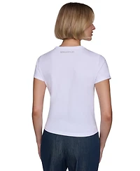 Sonia Rykiel Women's Crewneck Short-Sleeve T-Shirt
