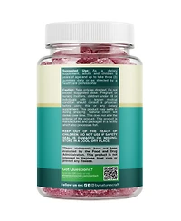 Magnesium Gummies, Relaxing Magnesium Citrate Gummies for Muscle Function and Relaxation Support, Nature's Craft, 90ct