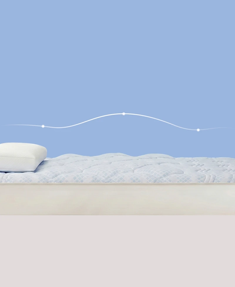 Madison Park 3-Zone Cooling Mattress Pad