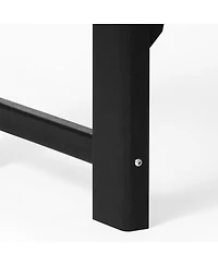 WestinTrends Backless All-Weather Outdoor Bench for Patio Garden