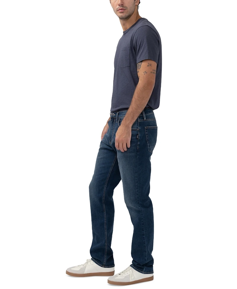 Silver Jeans Co. Men's Machray Slim Straight-Leg