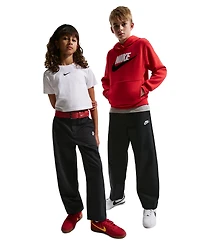 Nike Boys' and Girls' 7-20 Sportswear Club Woven Straight-Leg Pants