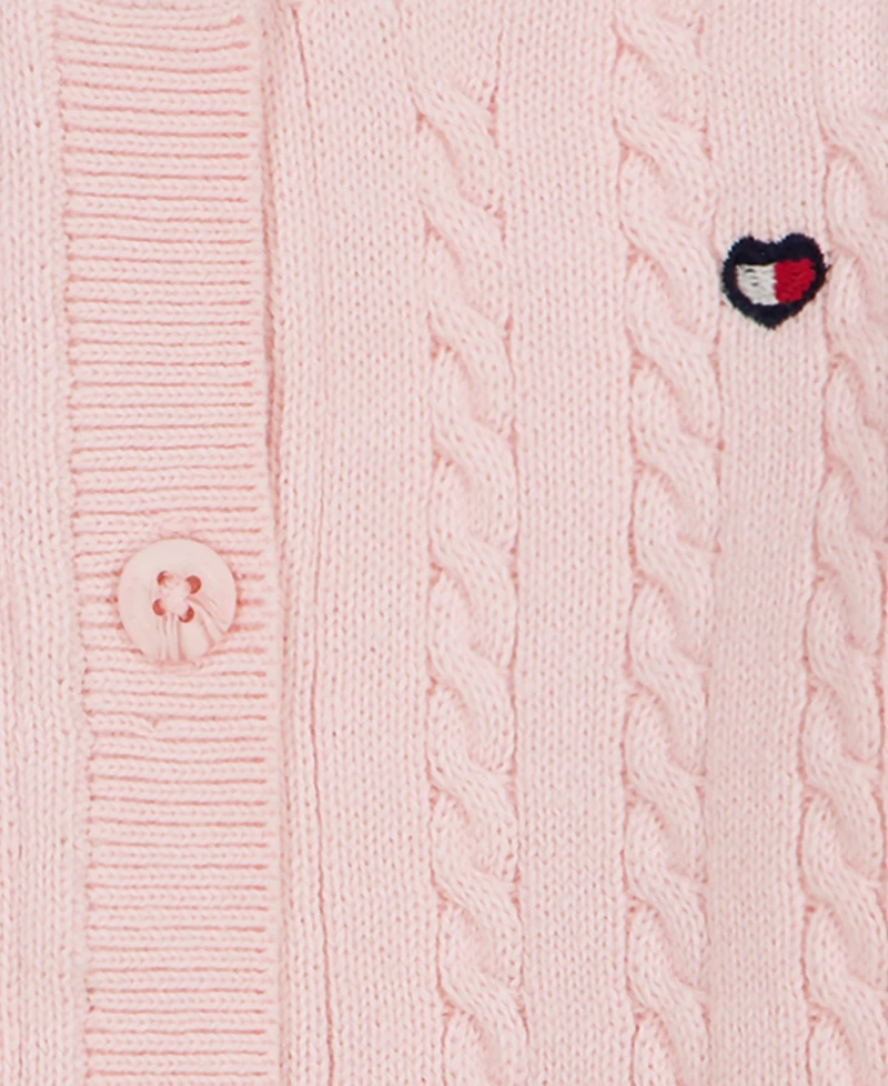 Tommy Hilfiger Baby Girls' Long-Sleeve Sweater and Pants, 2-Piece Set