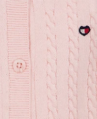 Tommy Hilfiger Baby Girls' Long-Sleeve Sweater and Pants, 2-Piece Set