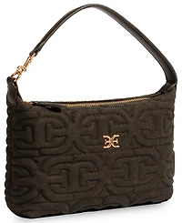 Sam Edelman Ethyl Quilted Zip-Top Demi Small Shoulder Handbag