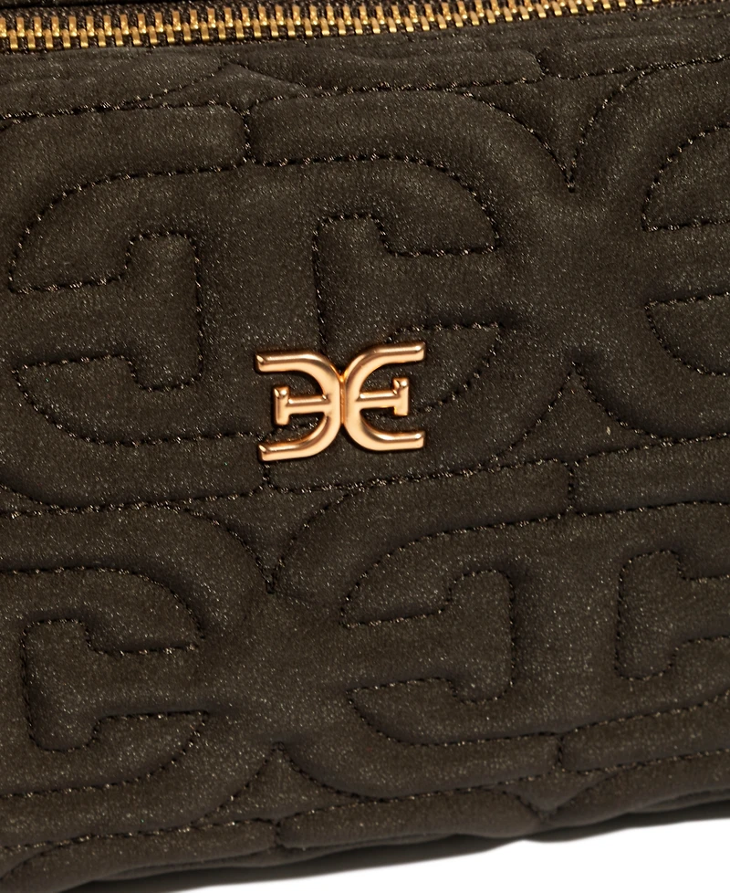 Sam Edelman Ethyl Quilted Zip-Top Demi Small Shoulder Handbag
