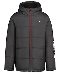 Tommy Hilfiger Boys' 4-7 Logo Puffer Jacket