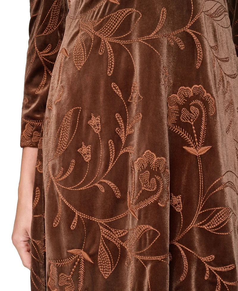 Eliza J Women's V-Neck A-Line Dress
