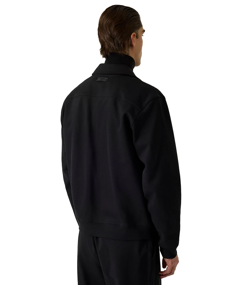 Guess Men's Zip Up Long-Sleeve Track Jacket
