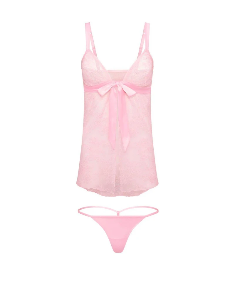 Adore Me Plus Hillary Babydoll Lingerie