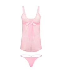 Adore Me Plus Hillary Babydoll Lingerie