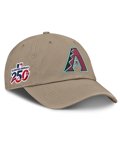 Nike Men's Khaki Arizona Diamondbacks Celebrating America's 250th Club Adjustable Hat