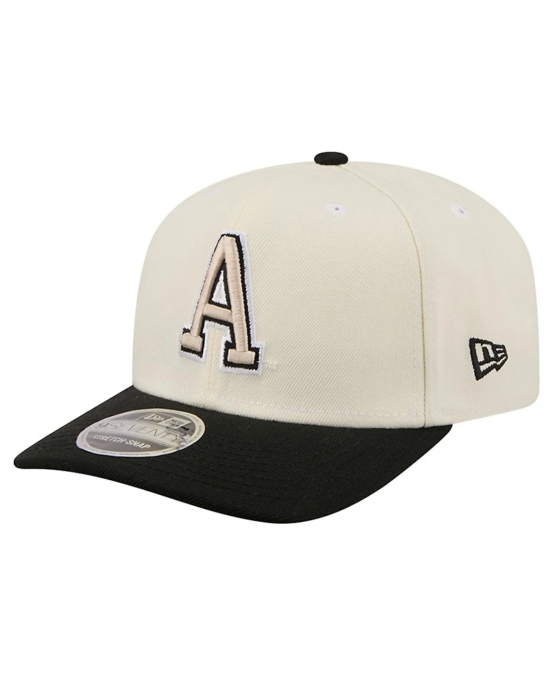 New Era Men's White, Black Army Black Knights America's 250th 9SEVENTY Adjustable Hat