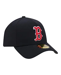 New Era Men's Navy Boston Red Sox A-Frame 59FORTY Fitted Hat