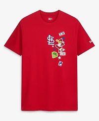 New Era Men's Red St. Louis Cardinals City Patch T-Shirt