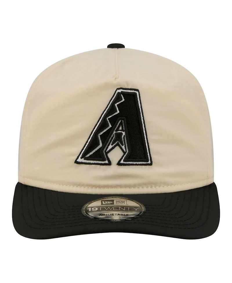 New Era Men's Cream, Black Arizona Diamondbacks Everyday 19TWENTY Adjustable Hat