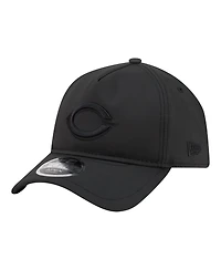 New Era Men's Black Cincinnati Reds Injection Apex 9FORTY Adjustable Hat