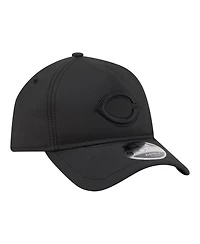 New Era Men's Black Cincinnati Reds Injection Apex 9FORTY Adjustable Hat